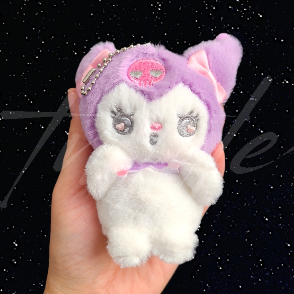 ⭐️LAST ONE⭐️ Kuromi Plush Keychain